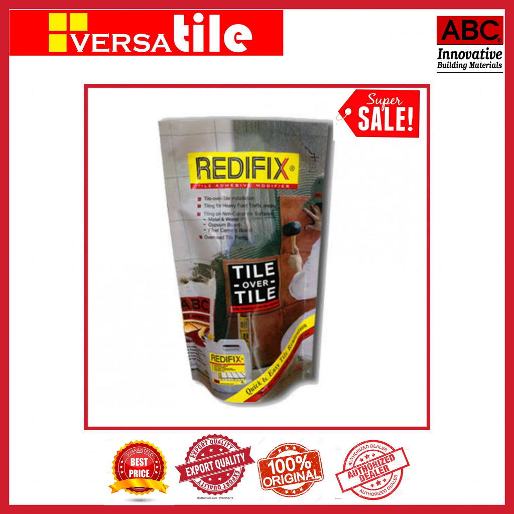 ABC Redifix Tile Adhesive Additive One(1) Liter | Shopee Philippines
