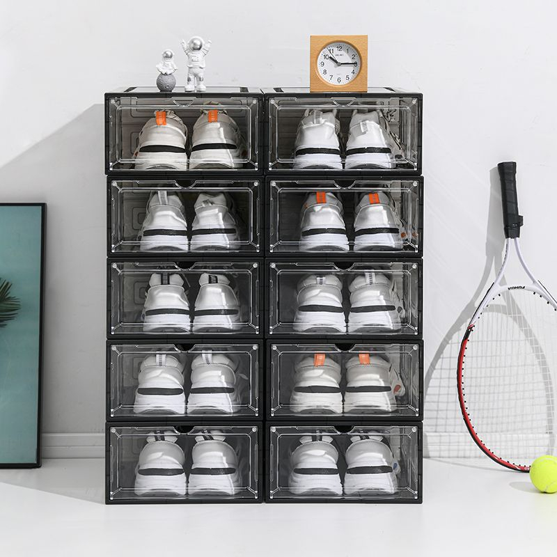 Acrylic Front drop shoe box basketball shoe box