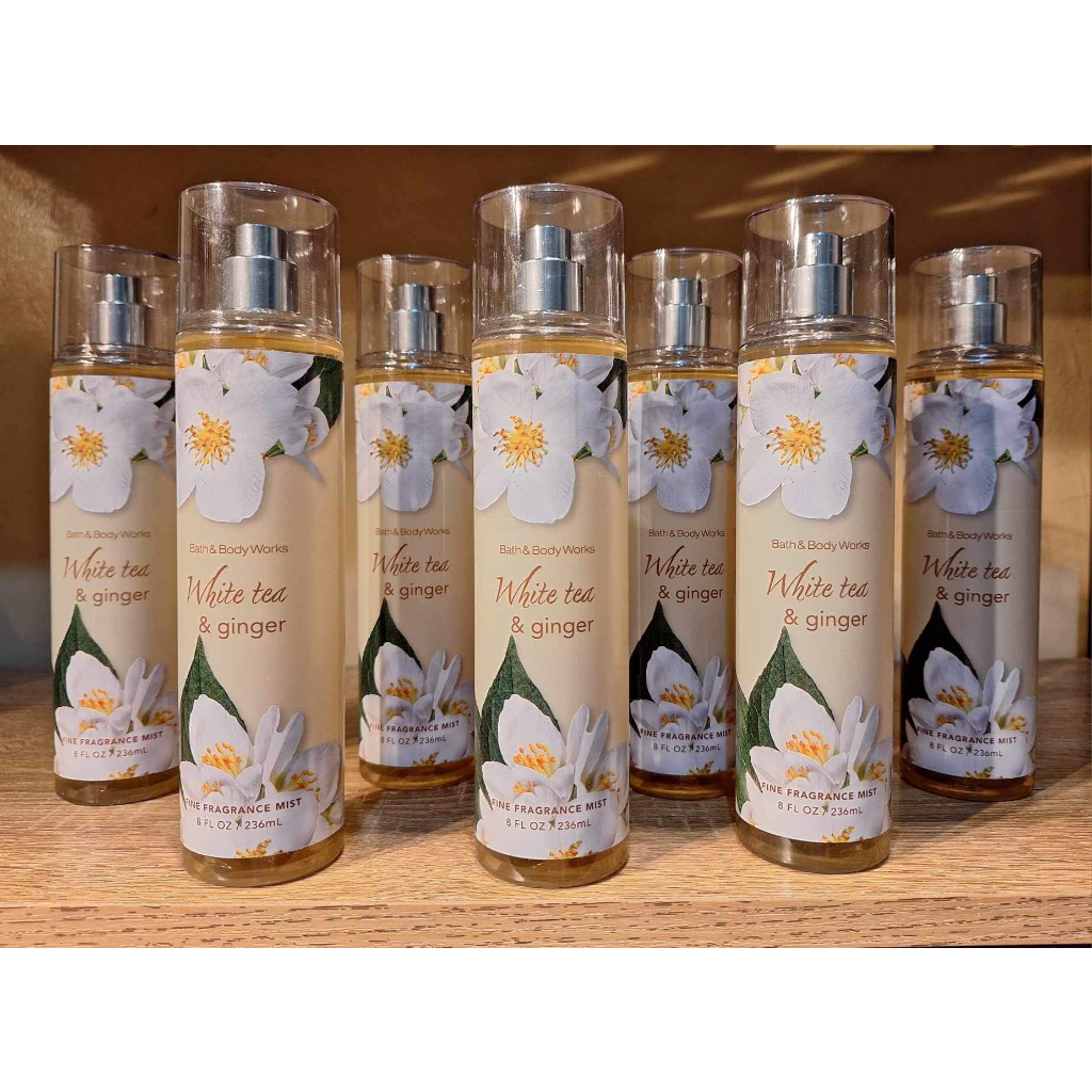 White Tea & Ginger Fragrance Mist/ Bath & Body Works/ 100 Authentic