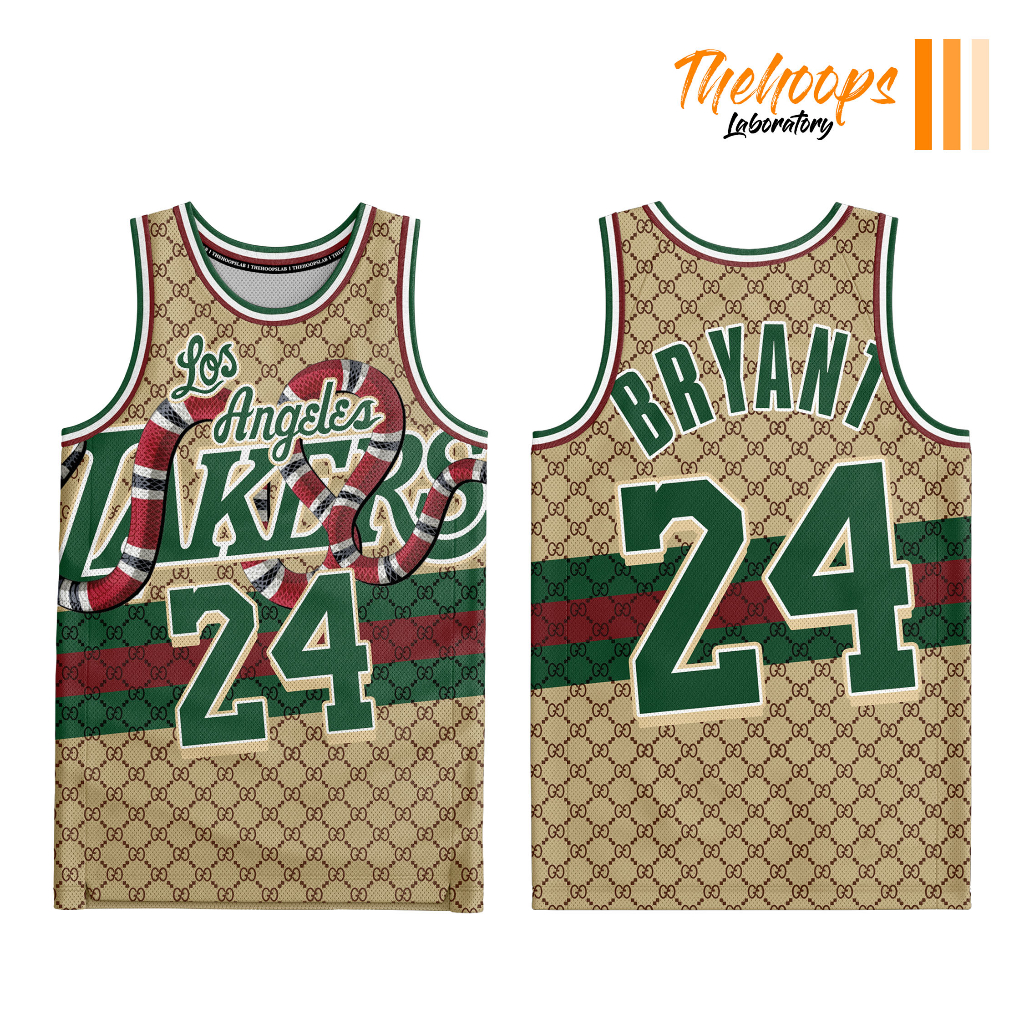 Gucci sales lakers jersey