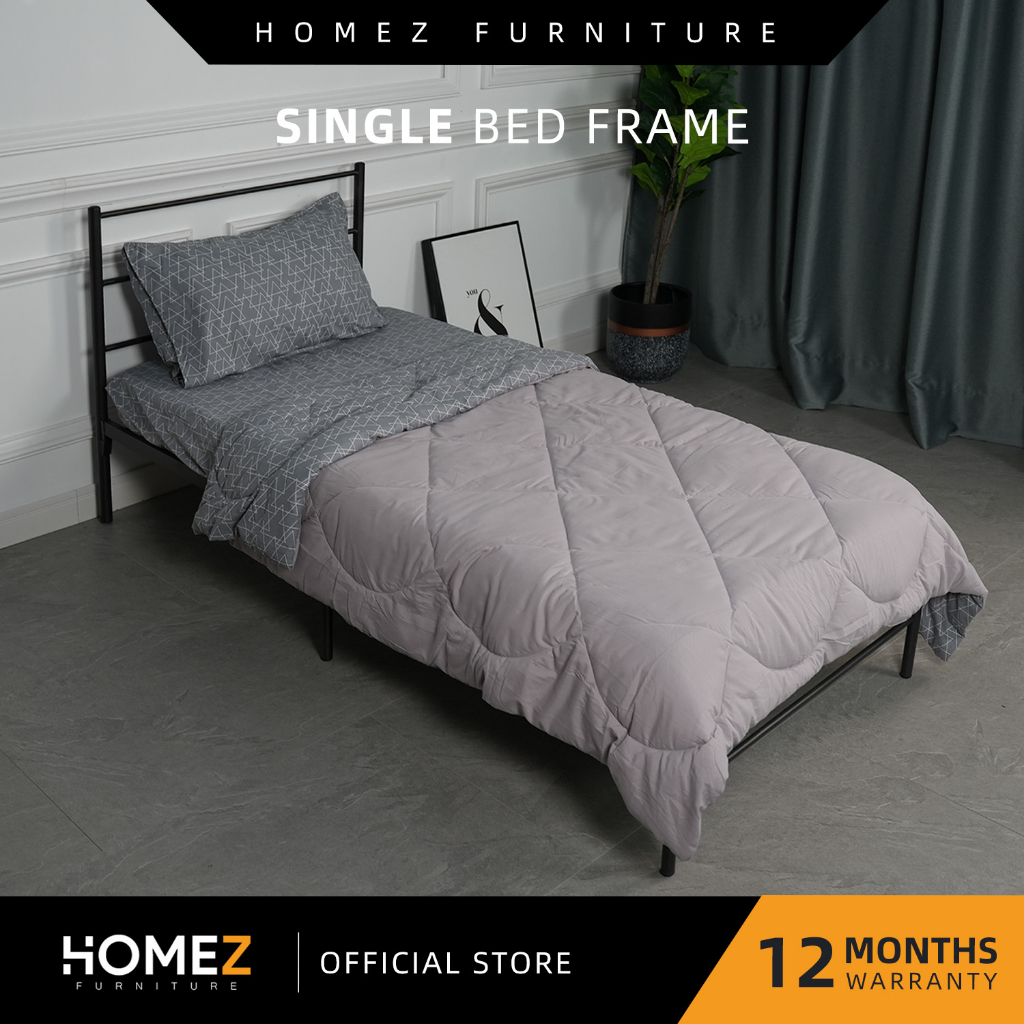 Shopee single deals bed frame