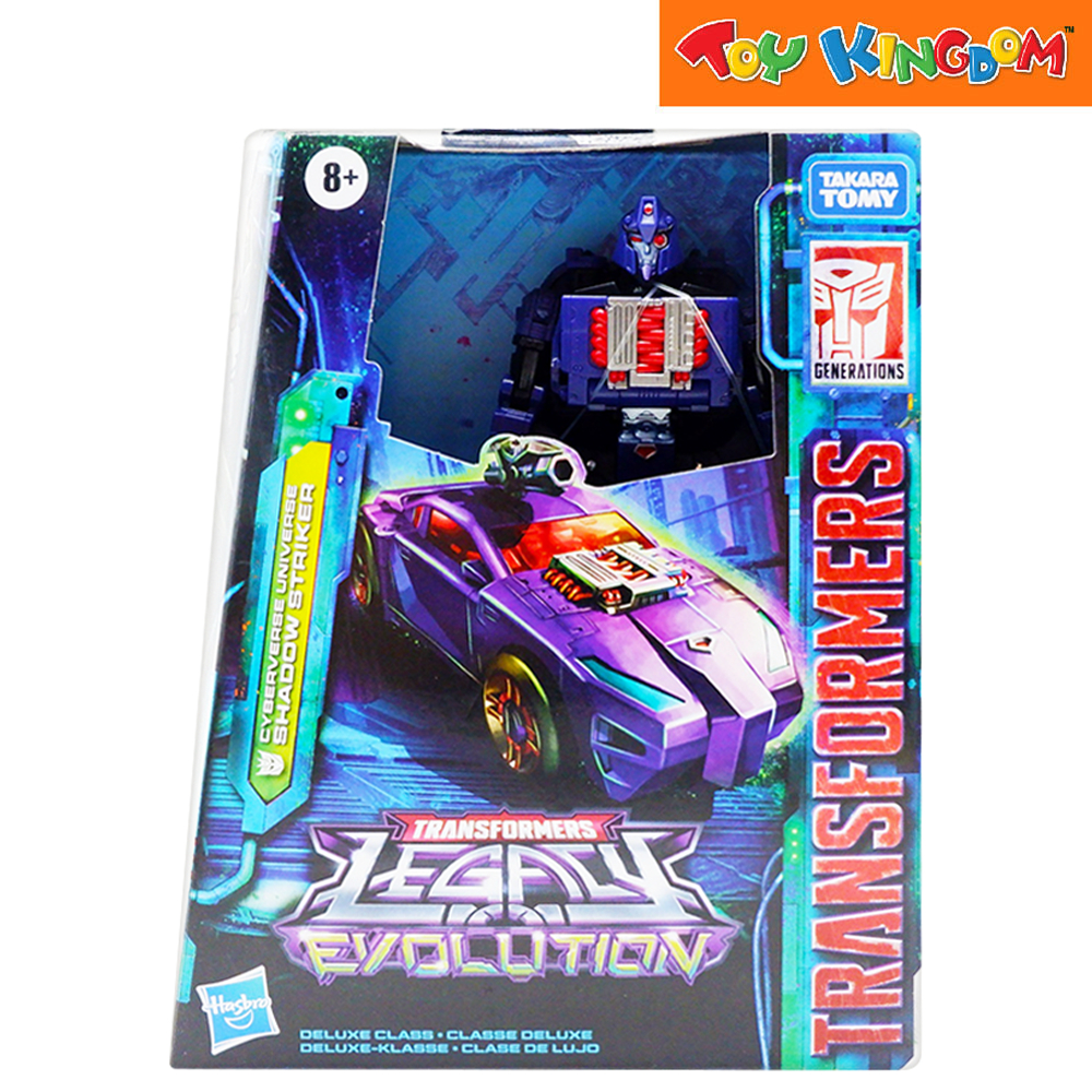 Transformers Gen Legacy Ev Deluxe Cyberverse Universe Shadow Striker Action Figure Shopee 