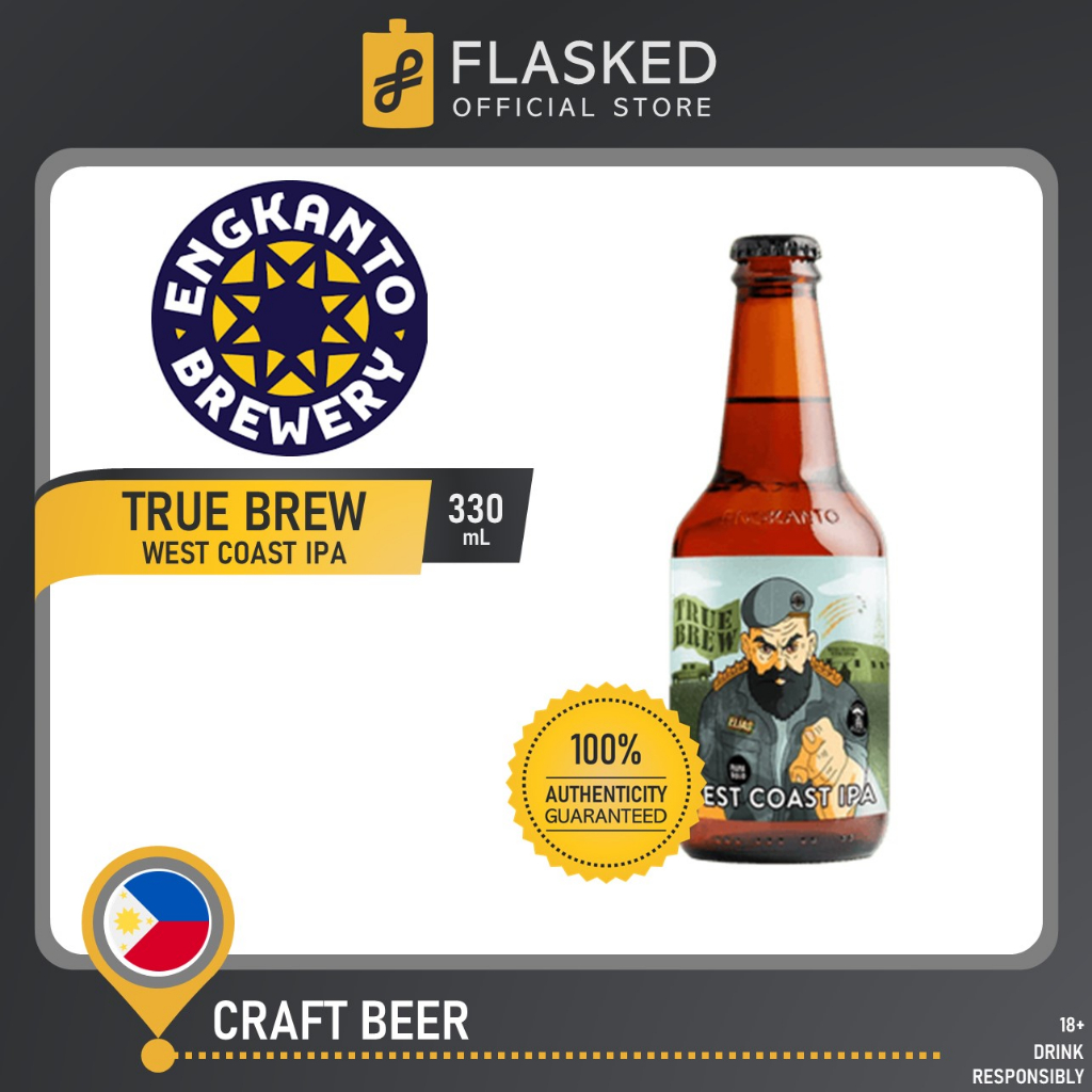 Engkanto True Brew West Coast IPA Beer 330mL Shopee Philippines