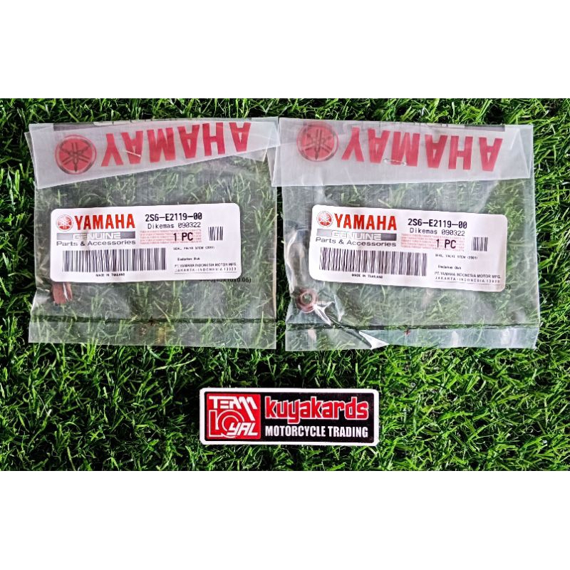 Set of (8) Valve Cover Bolt Seal Yamaha (RUBBER, MOUNTING) #5EA 1111G 00 00
