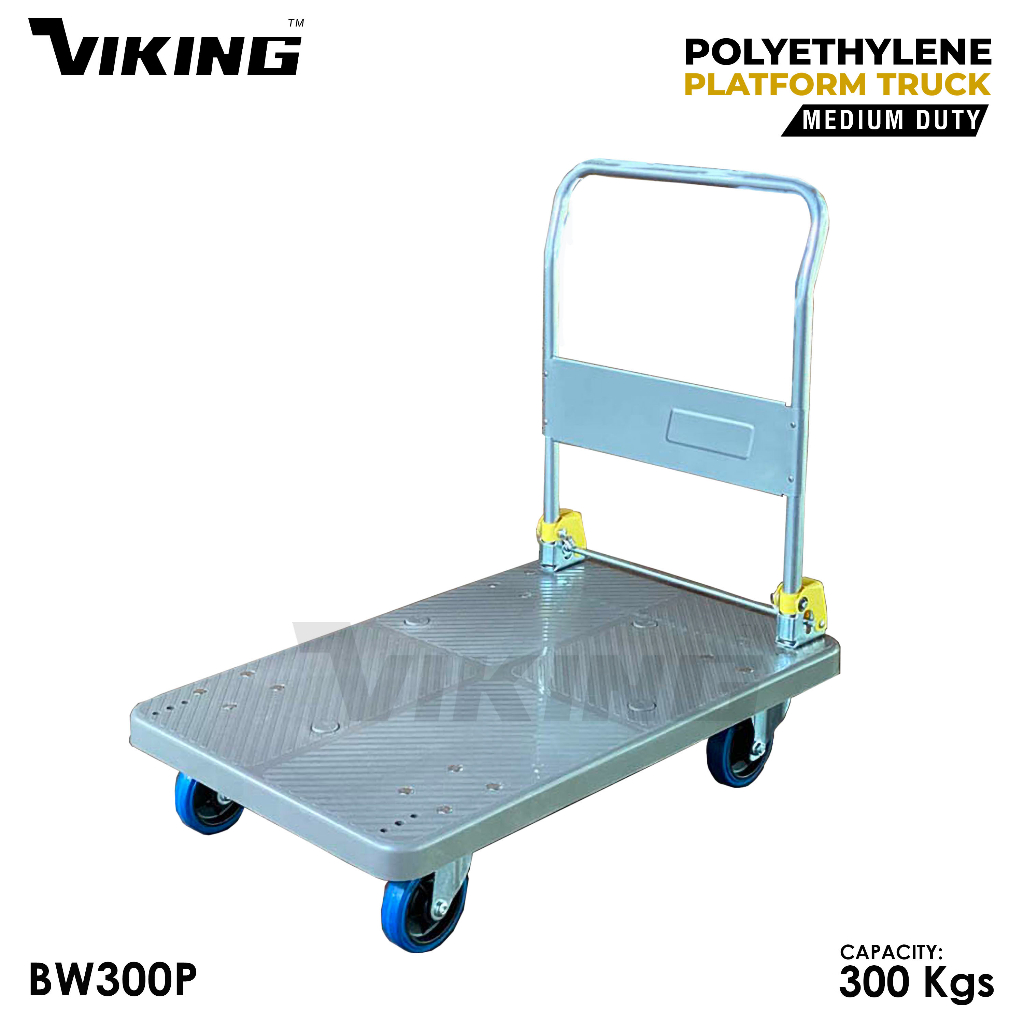 VIKING Platform Truck Foldable Handle Multifunction Pushcart Trolley ...