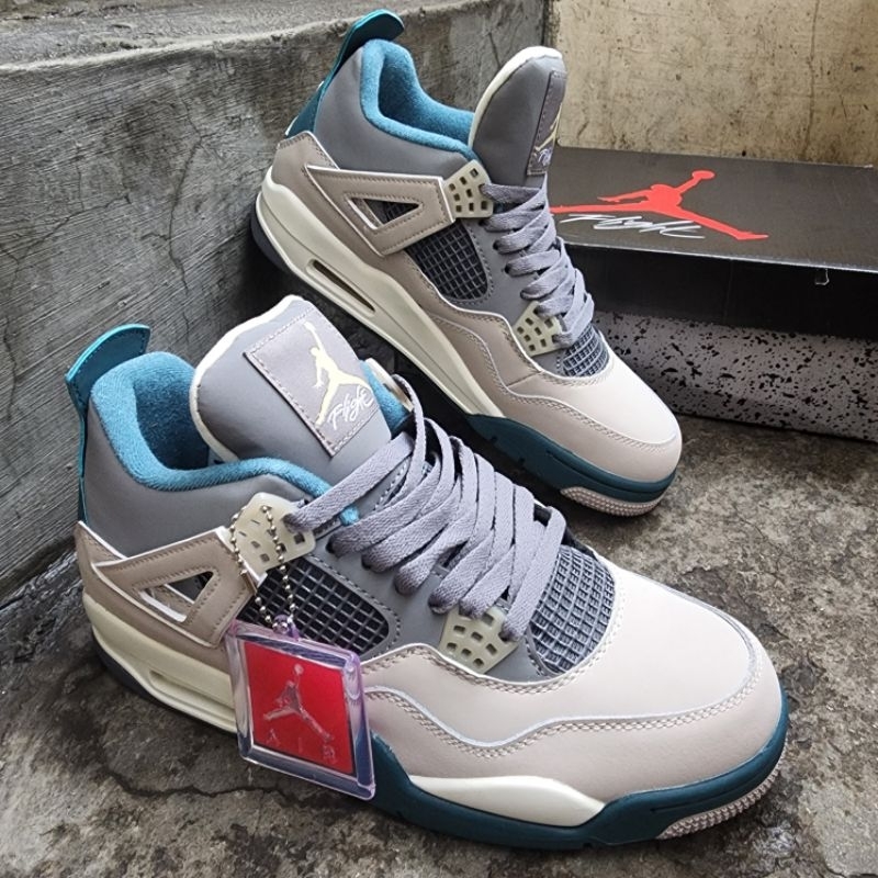jordan 4 off white green