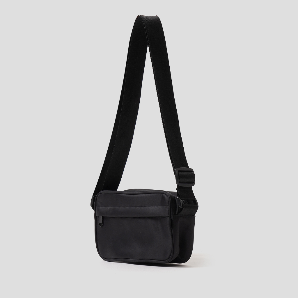 Memo Messenger Sling Bag For Men (Black) Shopee Philippines
