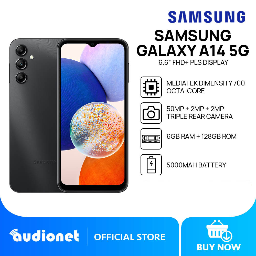 Samsung Galaxy A14 LTE (A145) 6GB RAM + 128GB ROM / Samsung Galaxy A14 5G  (A146) 6GB RAM + 128GB ROM 1 YEAR WARRANTY BY SAMSUNG MALAYSIA ELECTRONICS  (SME), samsung samsung galaxy
