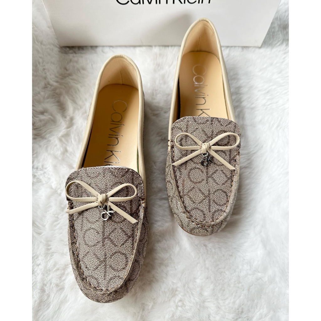 CK Linca Loafers for Women Natural Brown | Shopee Philippines