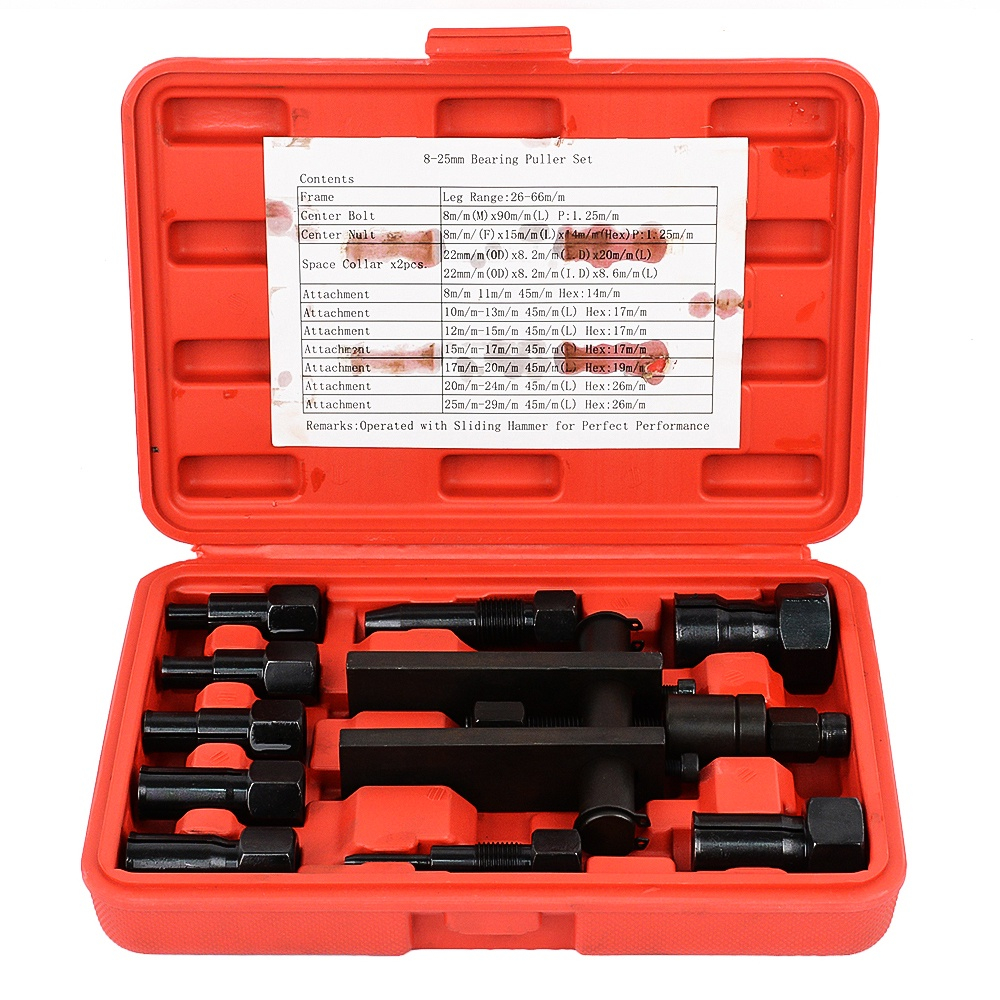 Motorcycle Internal Bearing Puller Tool Hand Tool Set Inner Bearing Puller Kits for Motorbikes