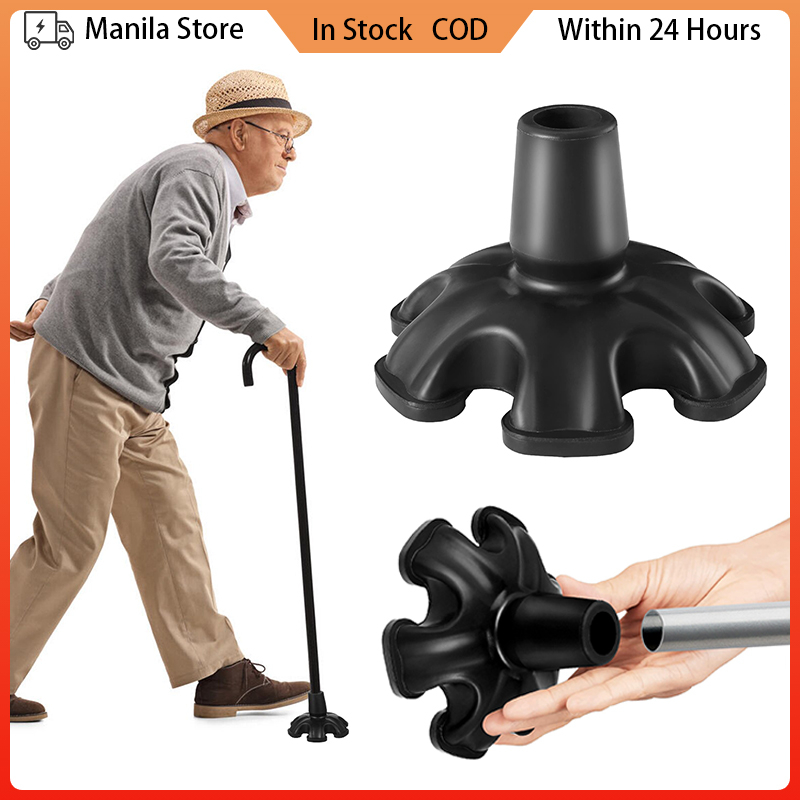 Walking Stick Crutch Cane Rubber Tips Replacement NonSlip Bottom Pads