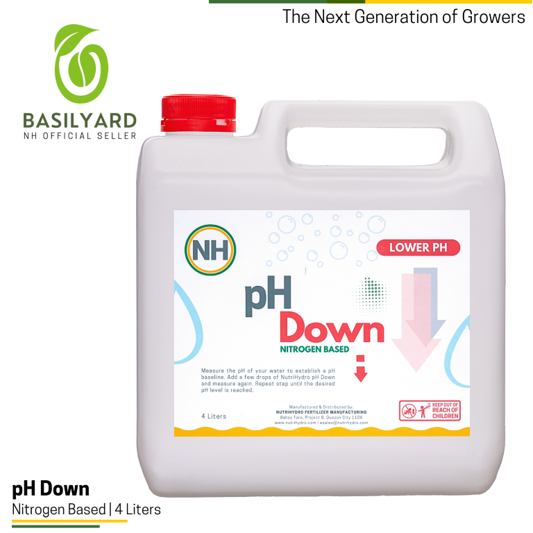 NutriHydro PH Adjusters | Ph Up | PH Down | Nitrogen | Phosphorus | 4 ...