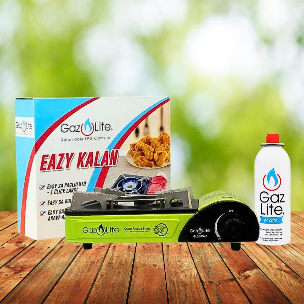 The Eazy Kalan Portable LPG Stove with 1 Gazlite LPG 230g Shopee Philippines