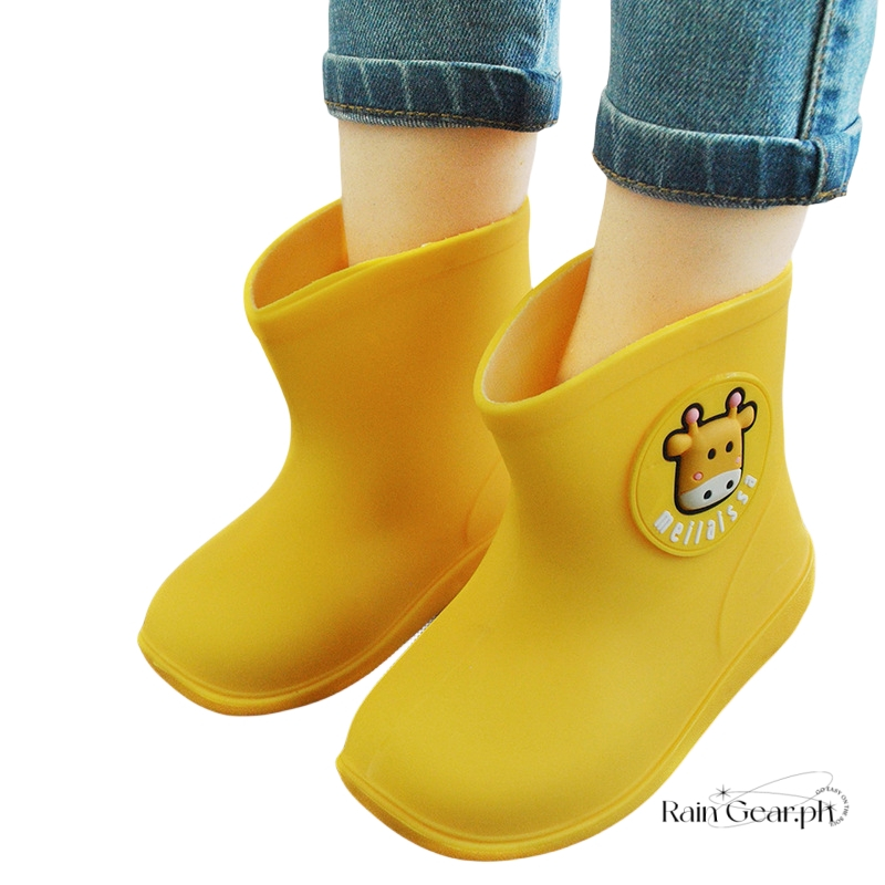 Kid's Rain Boots Boys And Girls' Water Boots Waterproof And Anti Slip