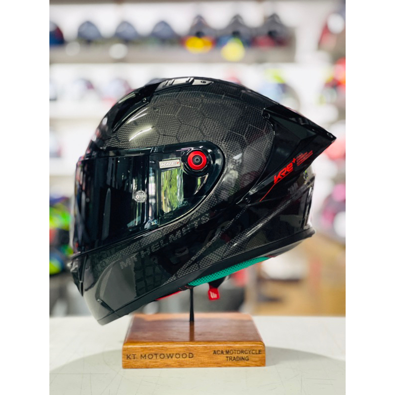 MT KRE Full-Face Carbon Helmet Free Clear Visor Shopee - Main Image