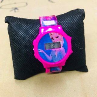 3D Action Figure Hello Kitty & LOL Surprise Face Based Toy Design Digital  Glowing Watch with