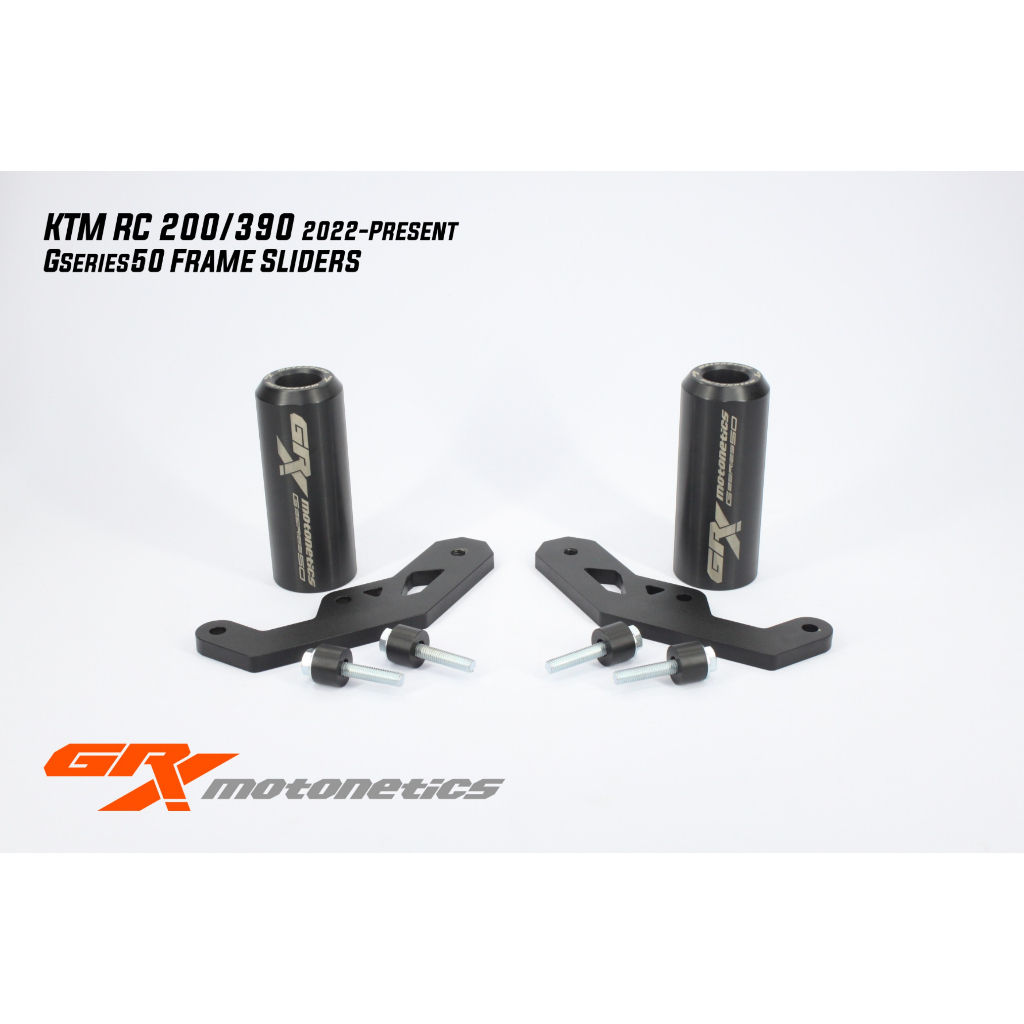 KTM RC 200 / 390 Frame Sliders 2022 Present [Gseries50 l Rseries50