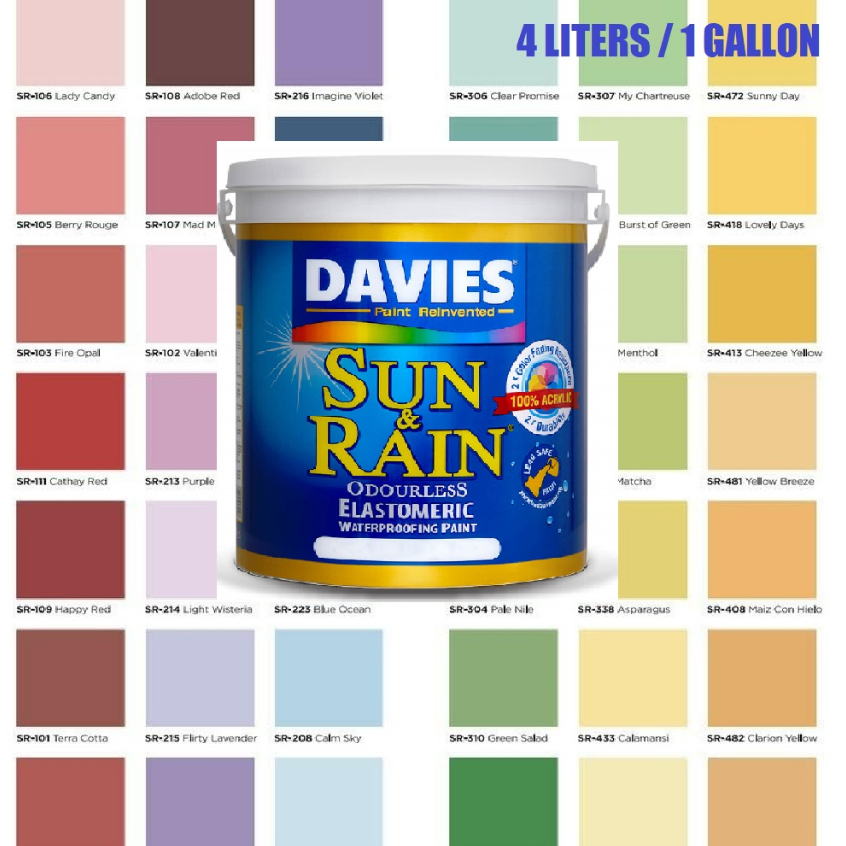 Davies elastomeric paint price sale
