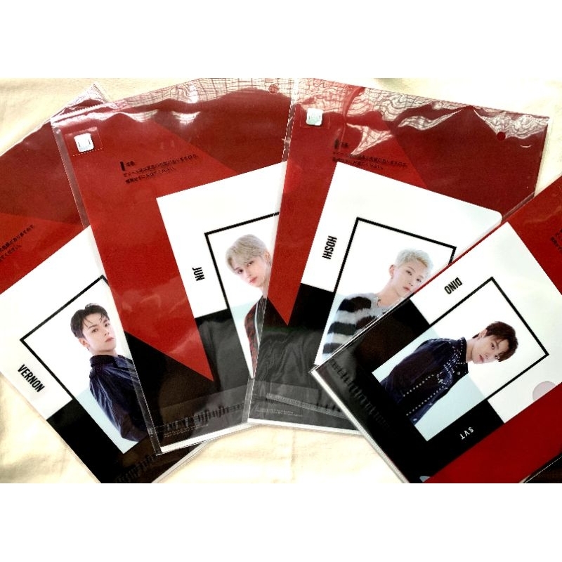Official SVT Seventeen Bandai Spirits Japan L-Holder / Folder Merch ...