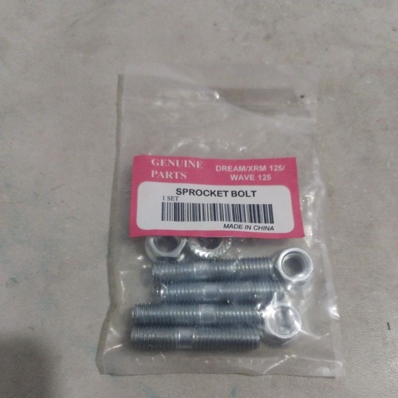 SPROCKET BOLT HONDA DREAM/XRM125/WAVE125 | Shopee Philippines