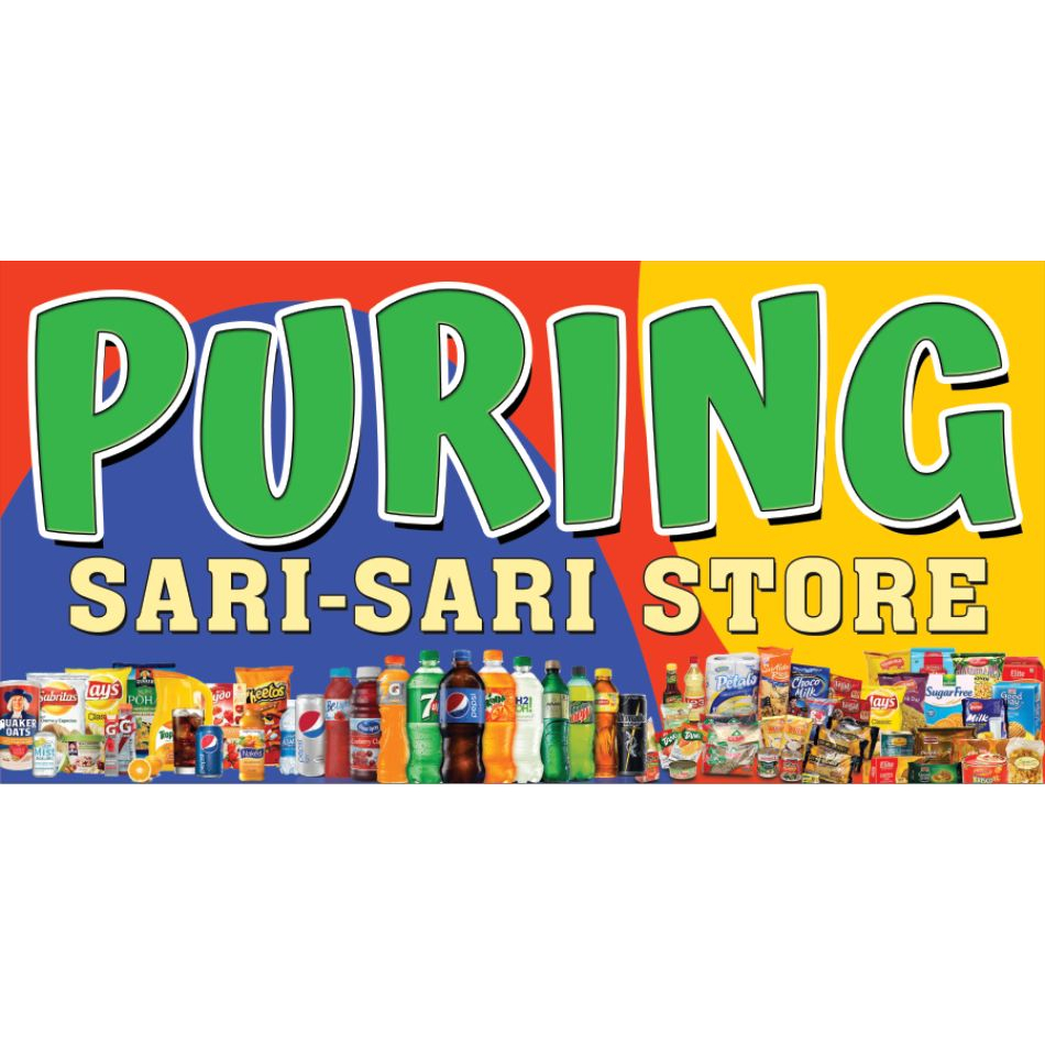 sari sari store tarpaulin banner design 2 (FREE CHANGE NAME) Shopee