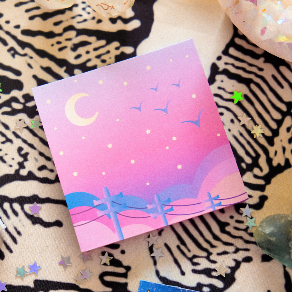 Midnight Dreams Memo Pad 50 Sheets Notepad Moon & Dreams Shopee