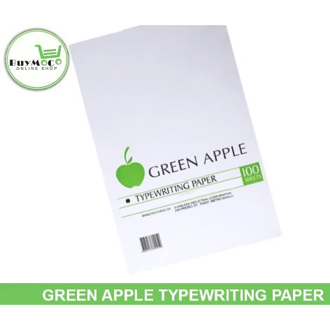 Green Apple Typewriting Paper 8.5 x 11