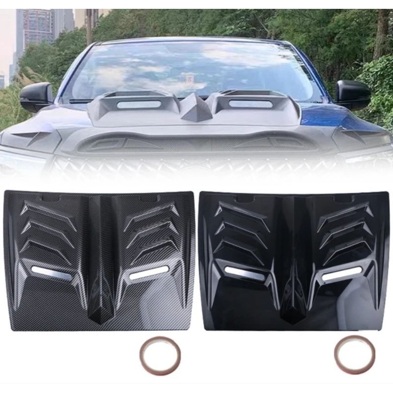 Super Big Hood Scoop Universal Car Accessories Hood Vent Sedan