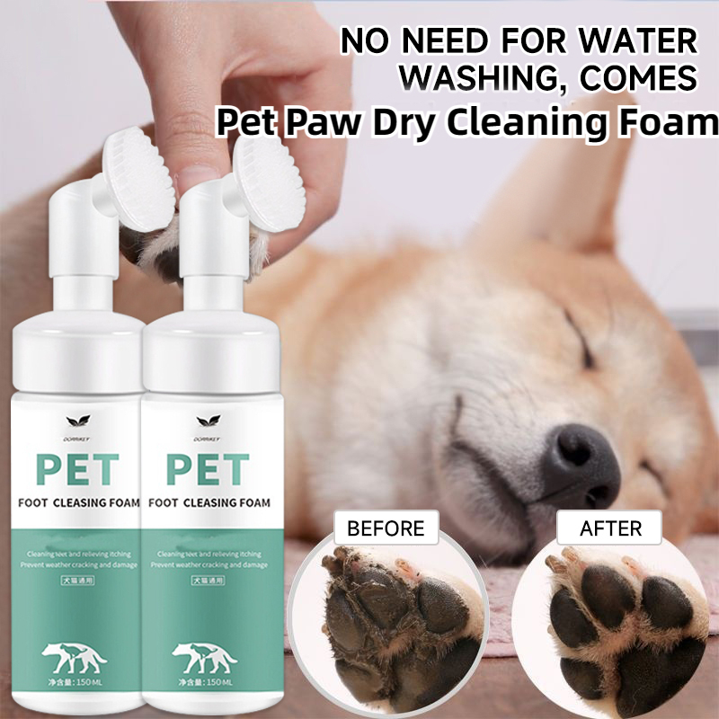 Pet Foot Cleaning Foam Pet Foot Wash Foot Cleaning Paw for dogs and