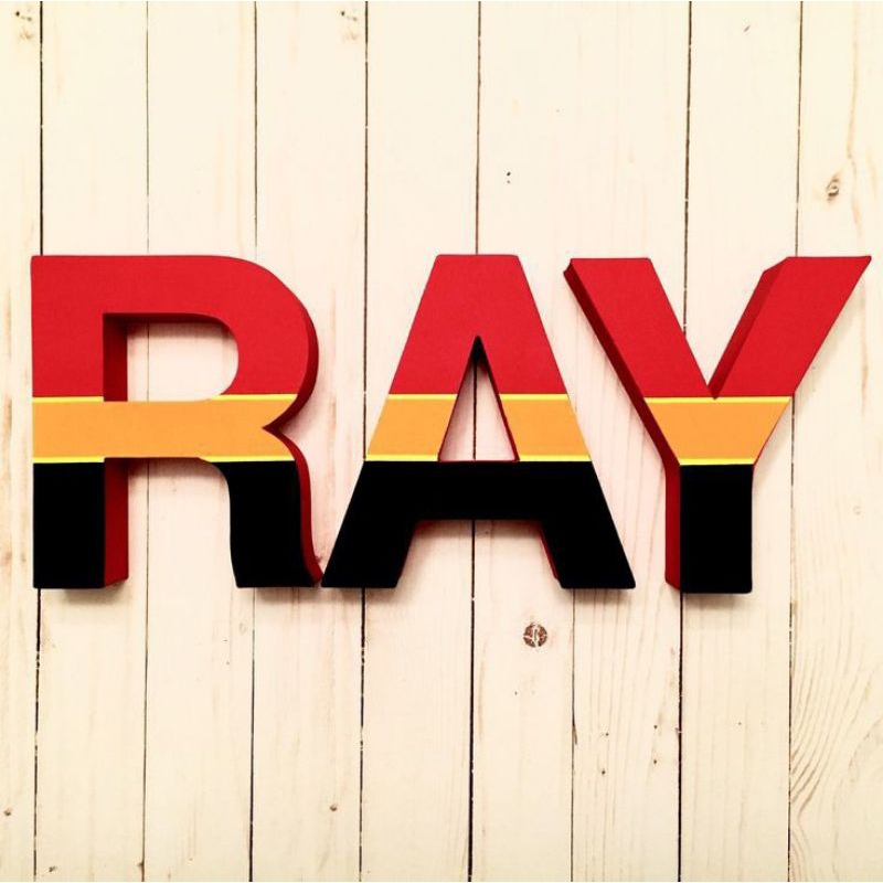 6 inches Customized The Incredible Themed Letter standee | Shopee ...