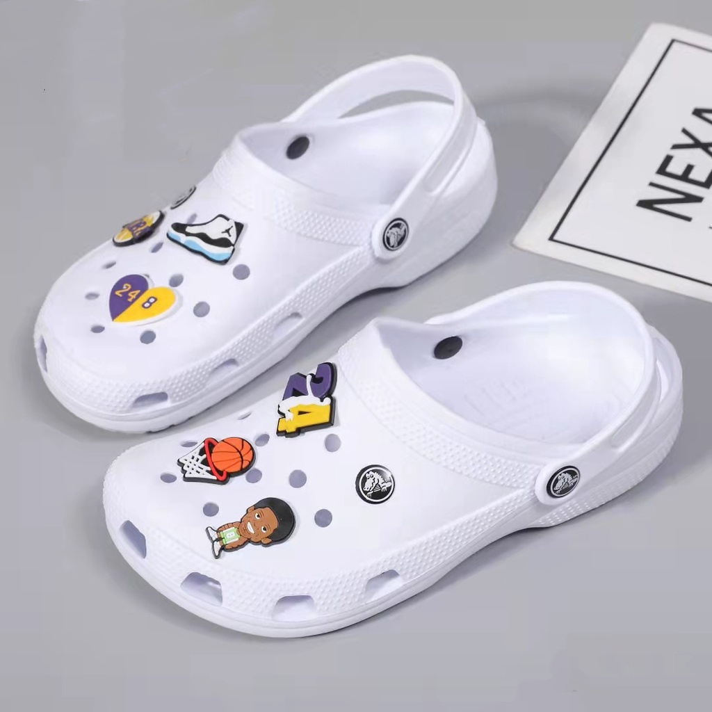 Crocs cheap slippers white