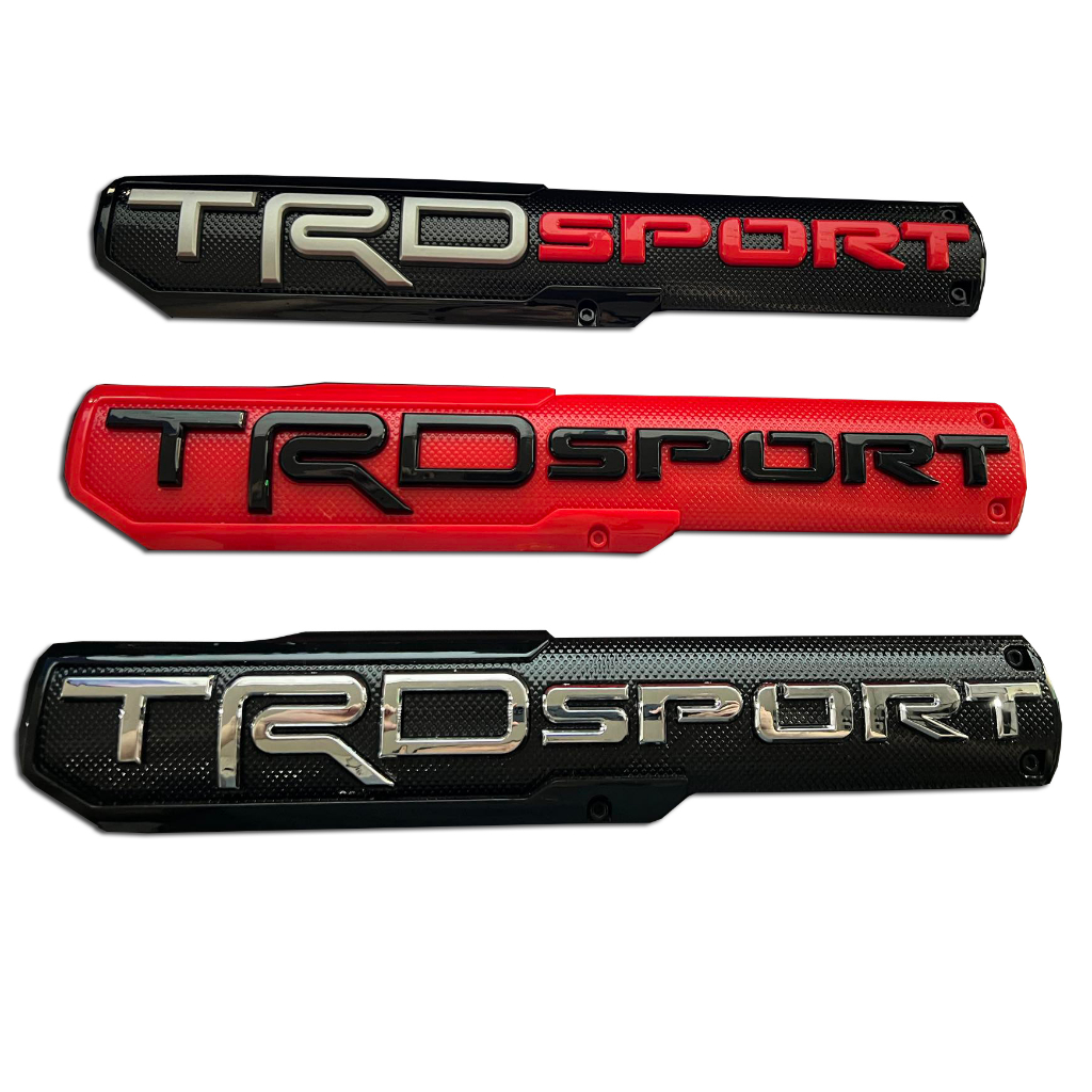 1PC 3D ABS TRD SPORT Car Emblem Front Fender Auto Door Logo Badge for ...