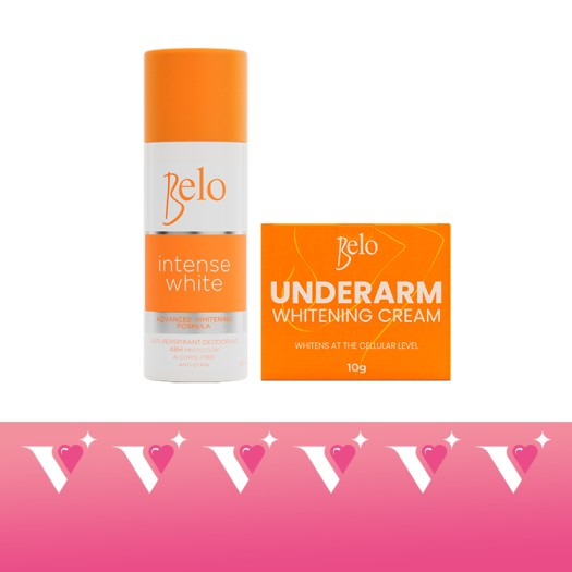 Belo Intense White Deo 40ml + Free Underarm Whitening Cream 10g ...