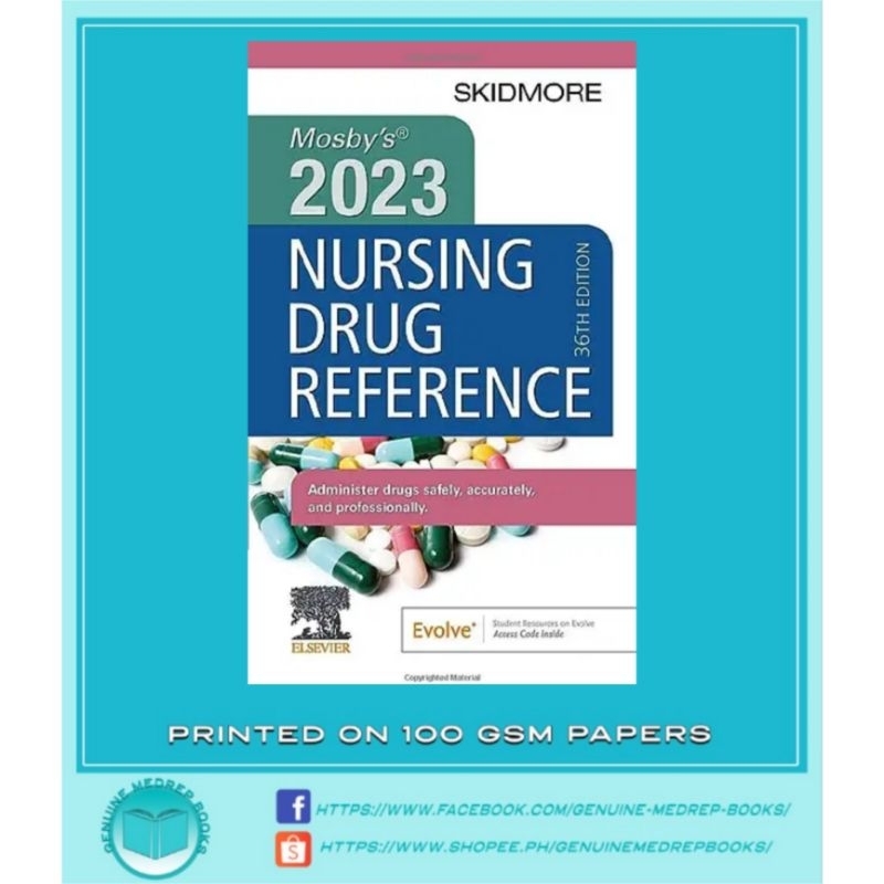 MOSBY'S 2023 NURSING DRUG REFERENCE Shopee Philippines