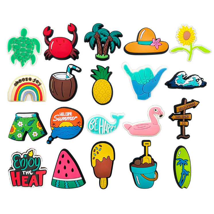 New Beach bikini Hawaii jibbitz Crocs Pins for shoes bags COD# | Shopee ...