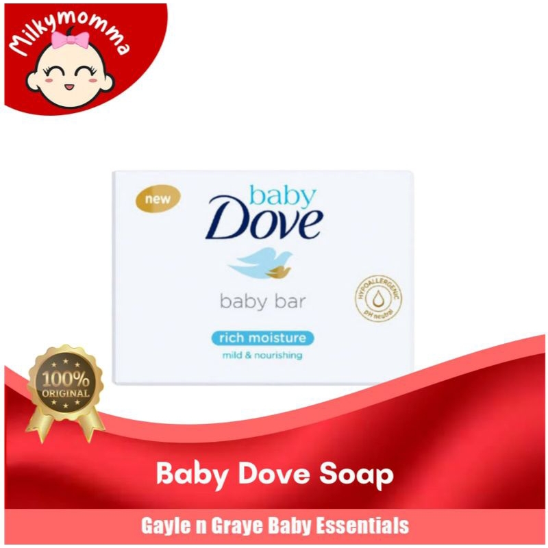 Dove Baby Bar Soap Rich Moisture 75g Shopee Philippines