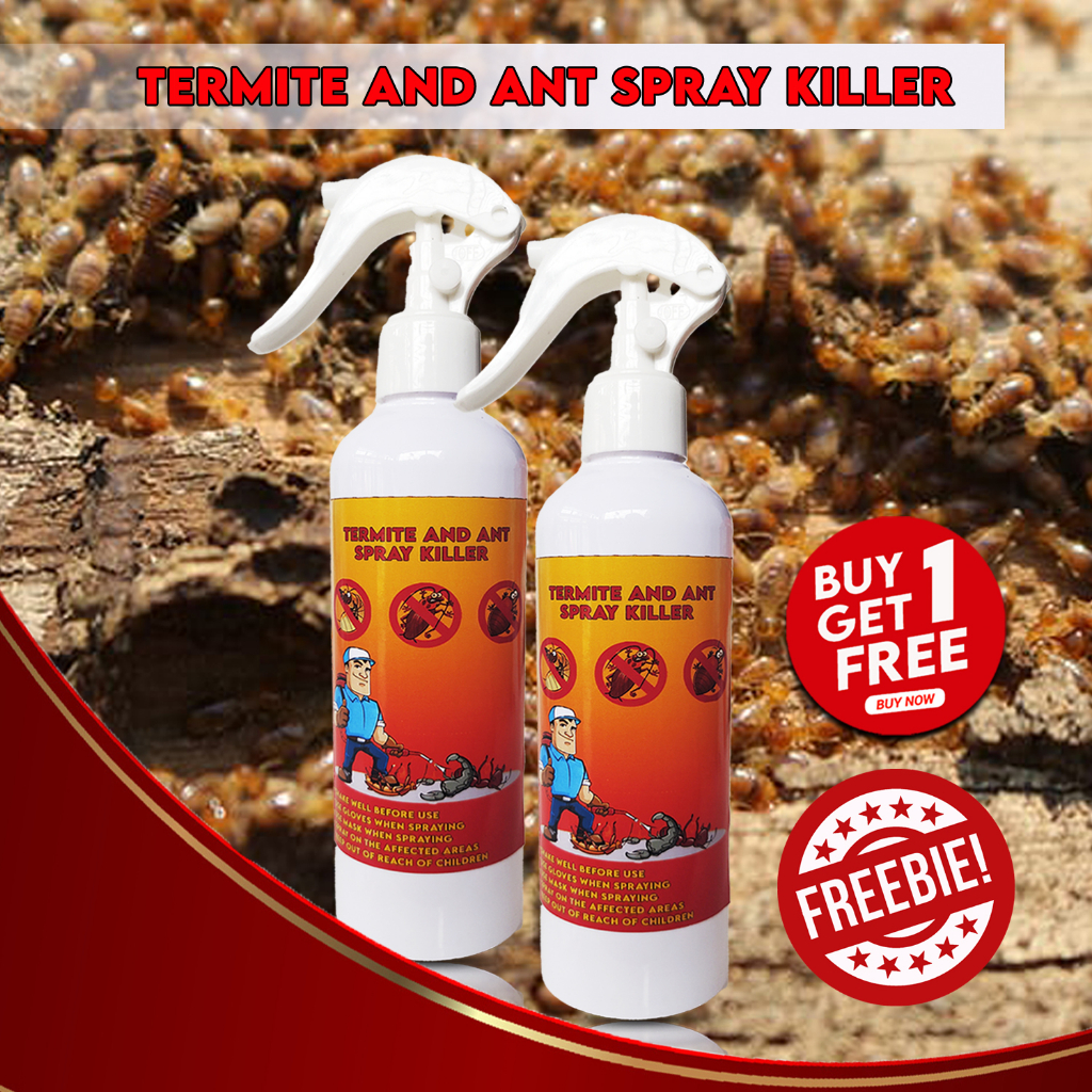 BUY 1 GET 1! Termite and Ant (WITH FREEBIES) Spray Killer (250ml