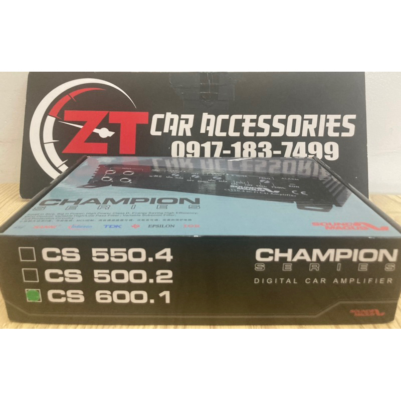 SOUND MAGUS Champion Series CS600.1 Digital Car Amplifier | Shopee ...