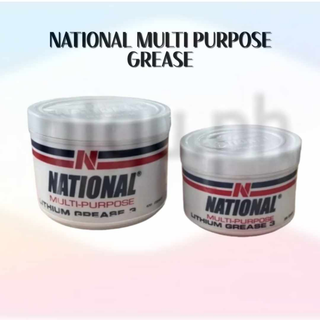 Genuine National Multipurpose Lithium Grease NLGI 3 High Temperature Fits Cars Trucks