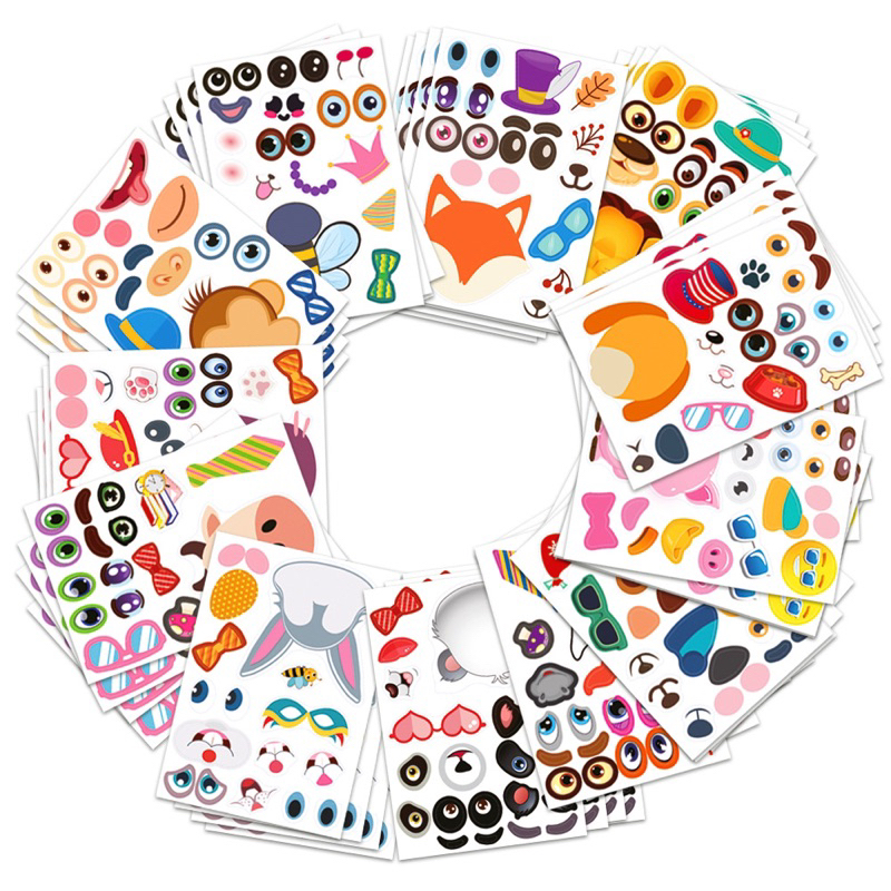 Make your own face Sticker / Sticker sheet / Sticker | Shopee Philippines