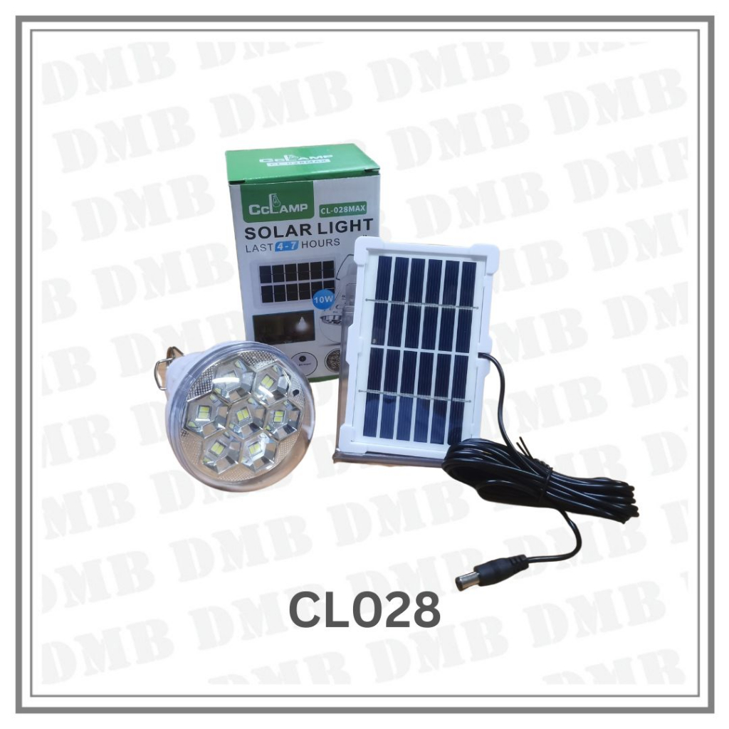 CC Lamp Solar Super Doubled Light Bulb 10 watts Includes 6V1.2W Solar ...