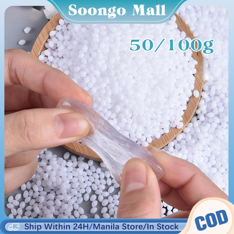 Polymorph Thermoplastic 50g/100g Reusable Moldable Plastic Beads For