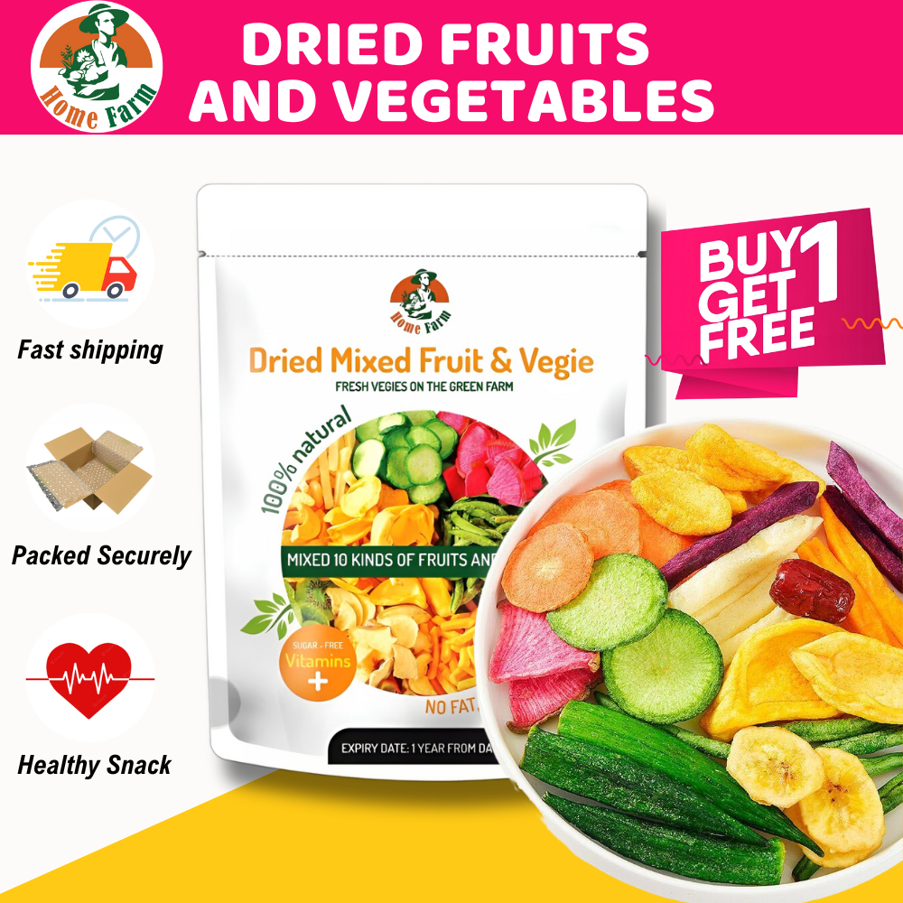 Dried fruits and vegetables Dried mixed fruits and veggies 11 in 1