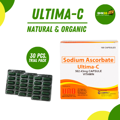 Ultima C vitamins na pampataba 30 capsules Sodium Ascorbate Original