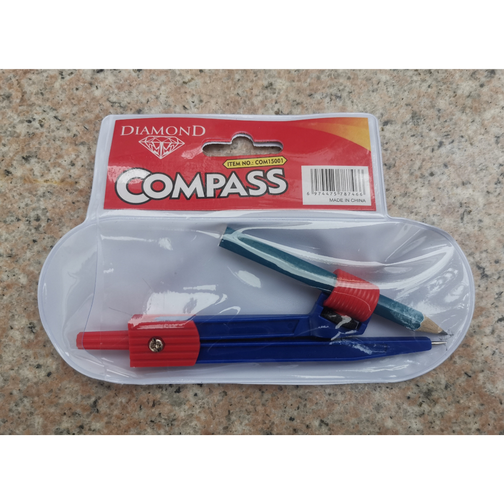 [Diamond] Compass With Pencil 1pcs | Shopee Philippines