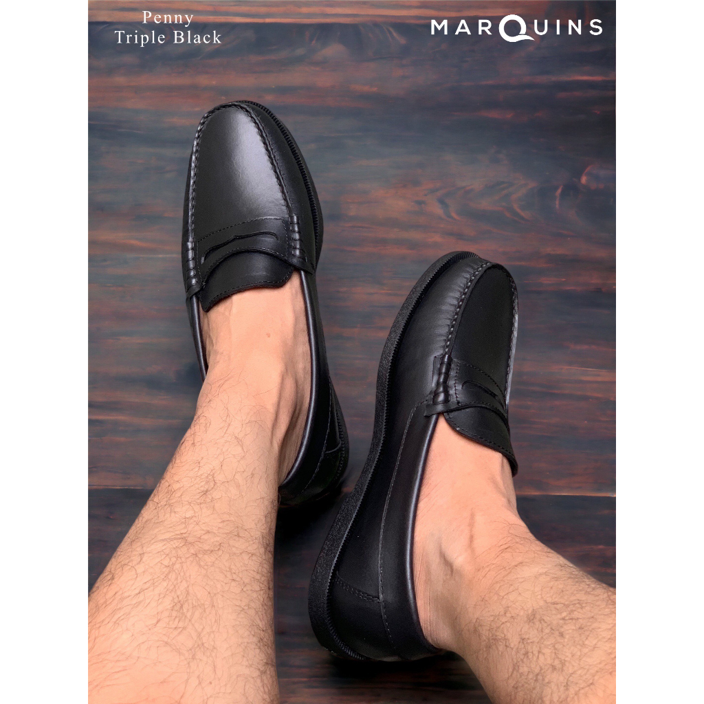 Marquins Genuine Leather Loafers for MEN Penny (9 colors