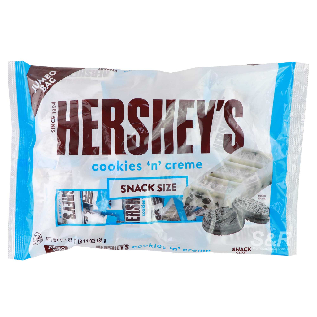 Hershey's Cookies 'n' Creme Snack Size 484g Shopee Philippines