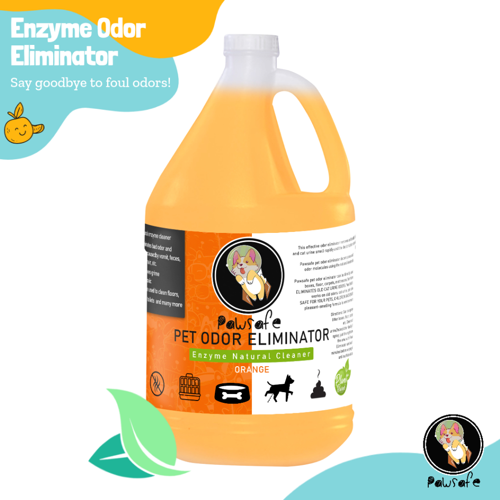 Pawsafe Enzyme Odor Eliminator Orange Peel Shopee Philippines