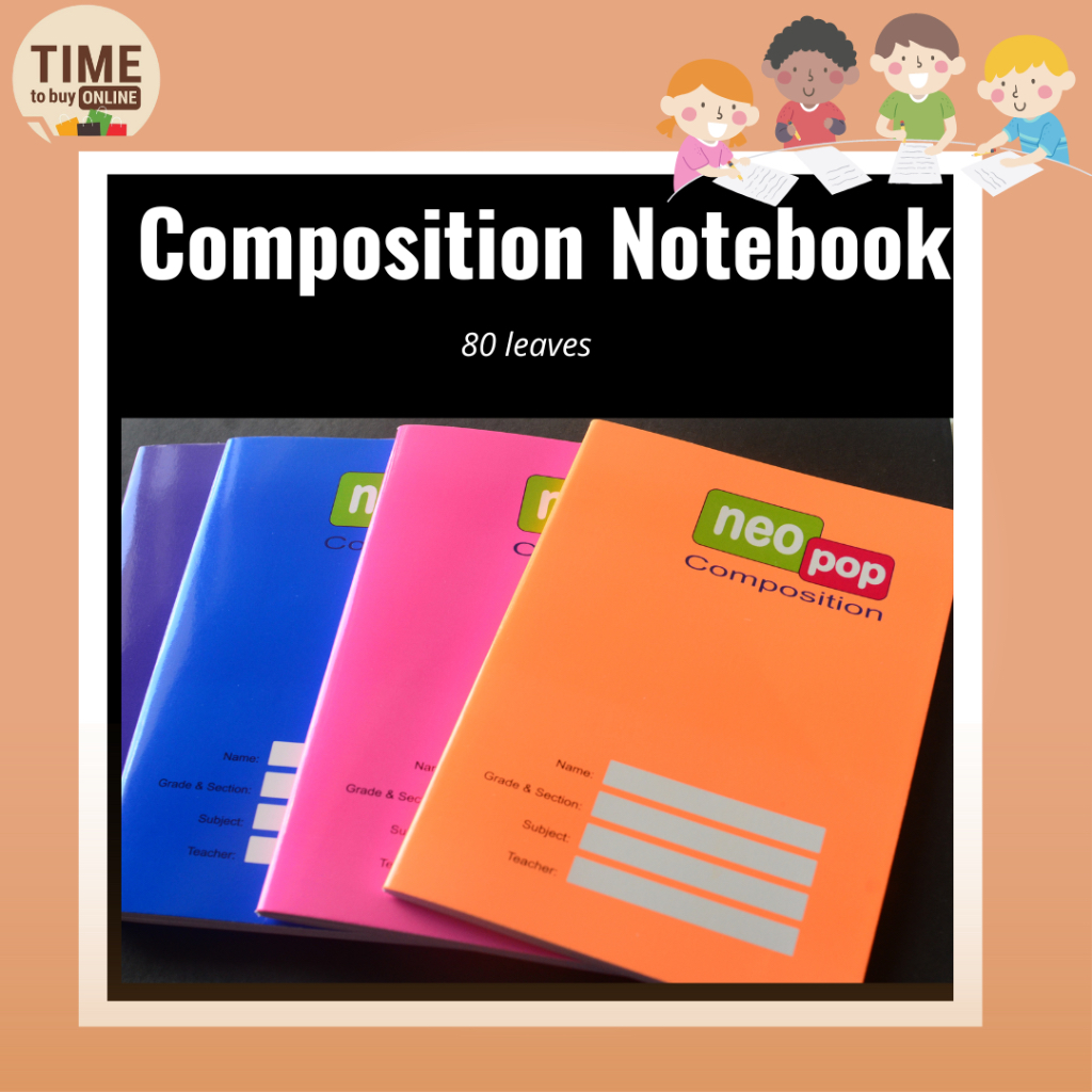 Composition Notebook (Non Spiral) Shopee Philippines