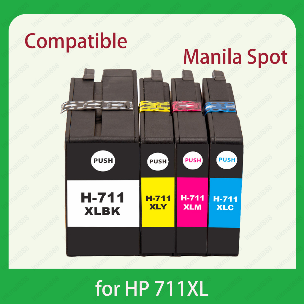 For HP 711XL 711 HP711 Replacement Ink Cartridge Full With Ink ...